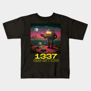 1337 Robot Kids T-Shirt